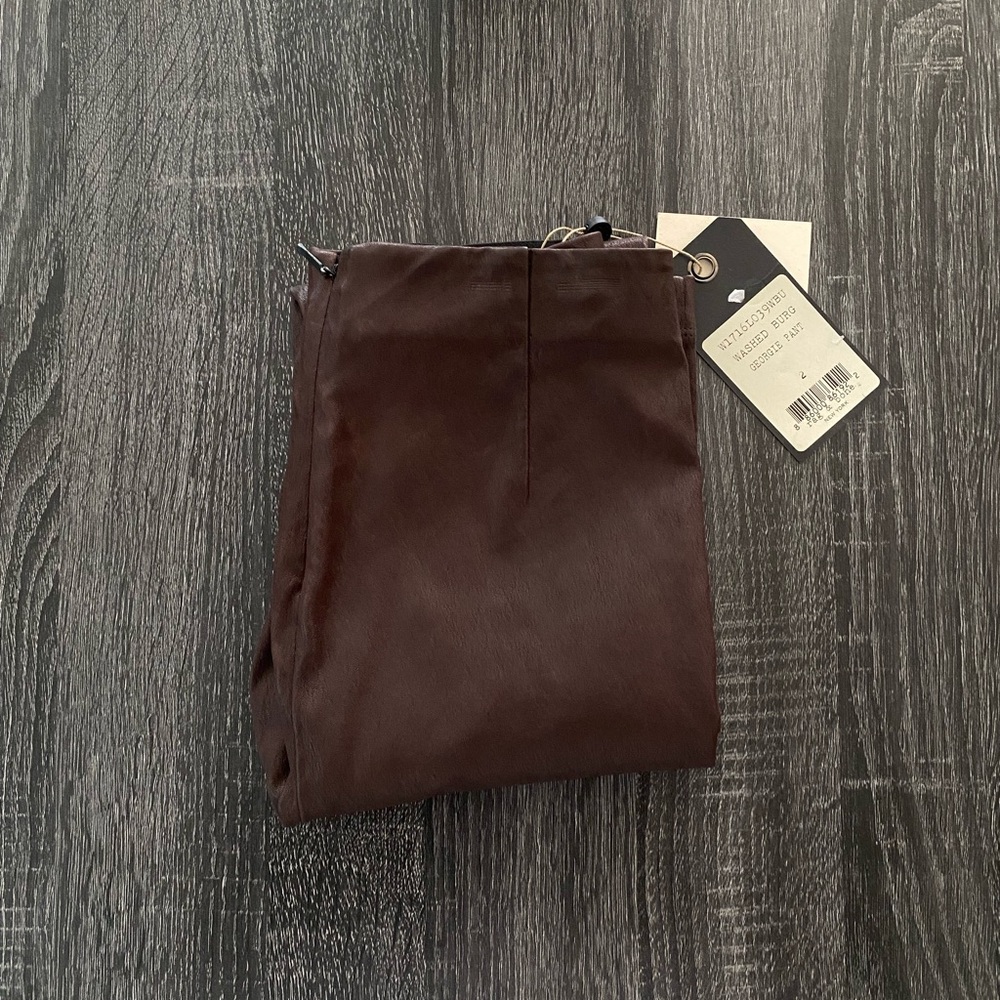 Rag & Bone Lamb Leather Pants Women’s Size 2